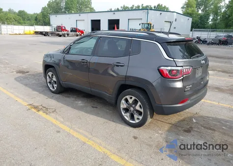 2020 Jeep Compass Limited 4X4 z USA, uszkodzony, nr VIN 3C4NJDCB5LT105079